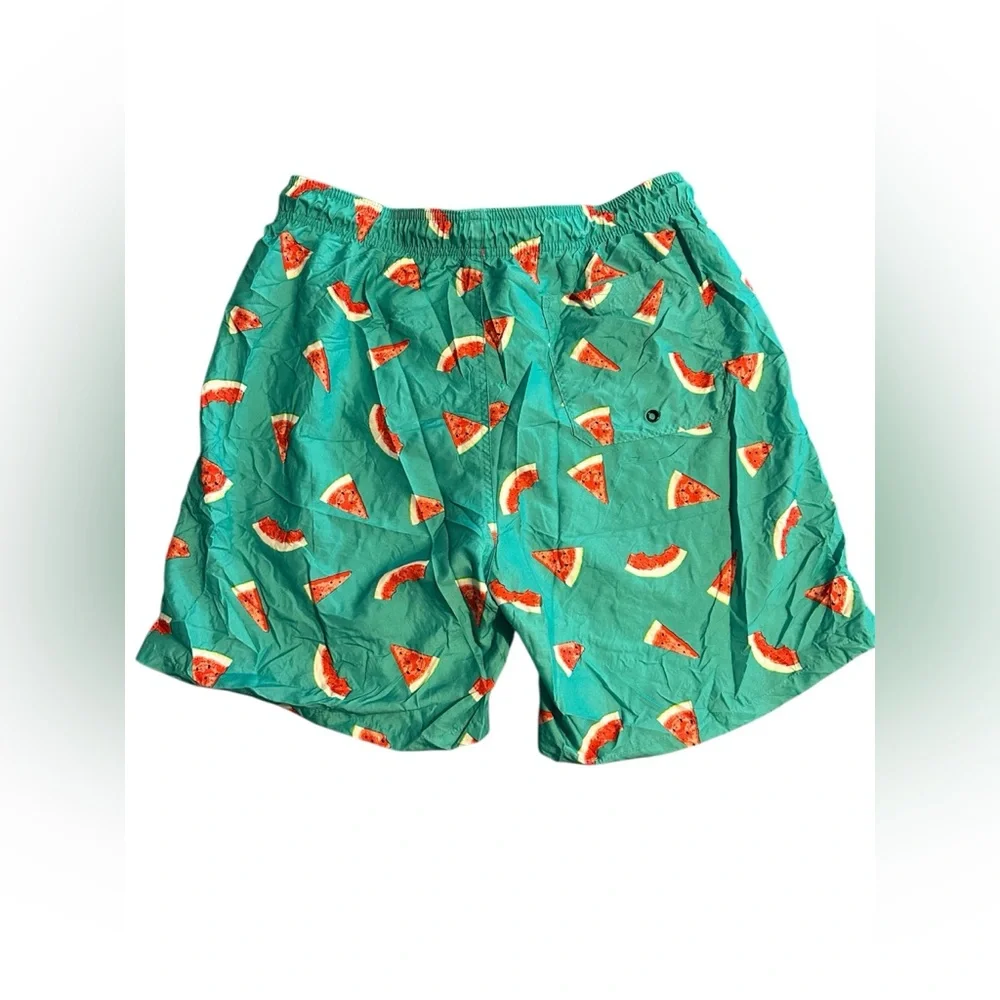 Old Navy Teal Watermelon Swim Shorts - Picture 2 of 4